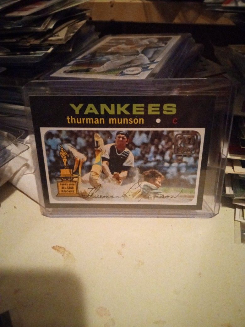 Thurman Munson NY Yankees 