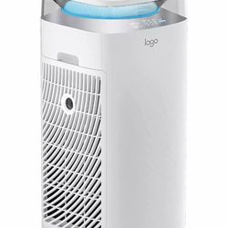 Lago Air Purifier for Home with True HEPA Odor-Reducing Carbon Filter, 3-in-1 Dual Filter Suction, Up to 645 sq ft - Silent, Multiple Purification Spe
