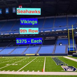 Seahawks Vikings Tickets