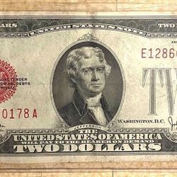 1928 $2 Red Seal