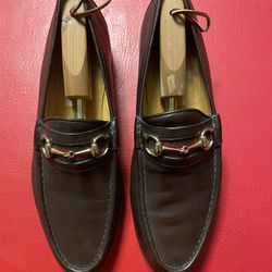 Authentic gucci Loafers men's size 45.5 brown for Sale in Penn Hills, PA -  OfferUp
