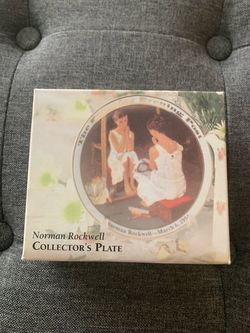 Norman Rockwell Collector's Plate in Box