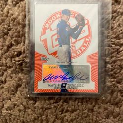 Mark Pawelek Autograph Ltd Ed Card Number 156