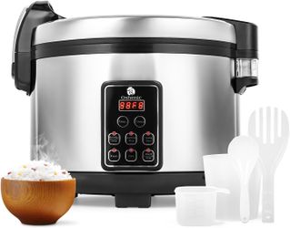 Commercial Rice Cooker,15.85QT/84 Cups Cooked Rice,15L Large Capacity #1604ER926