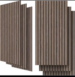 UMIACOUSTICS 6-Pack Acoustic Wall Panels – Deep Walnut – Brand New