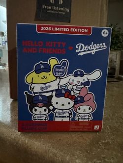 Dodger Hello Kitty Plush