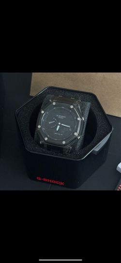 G-SHOCK CasiOak Smoked Skeleton Black Watch