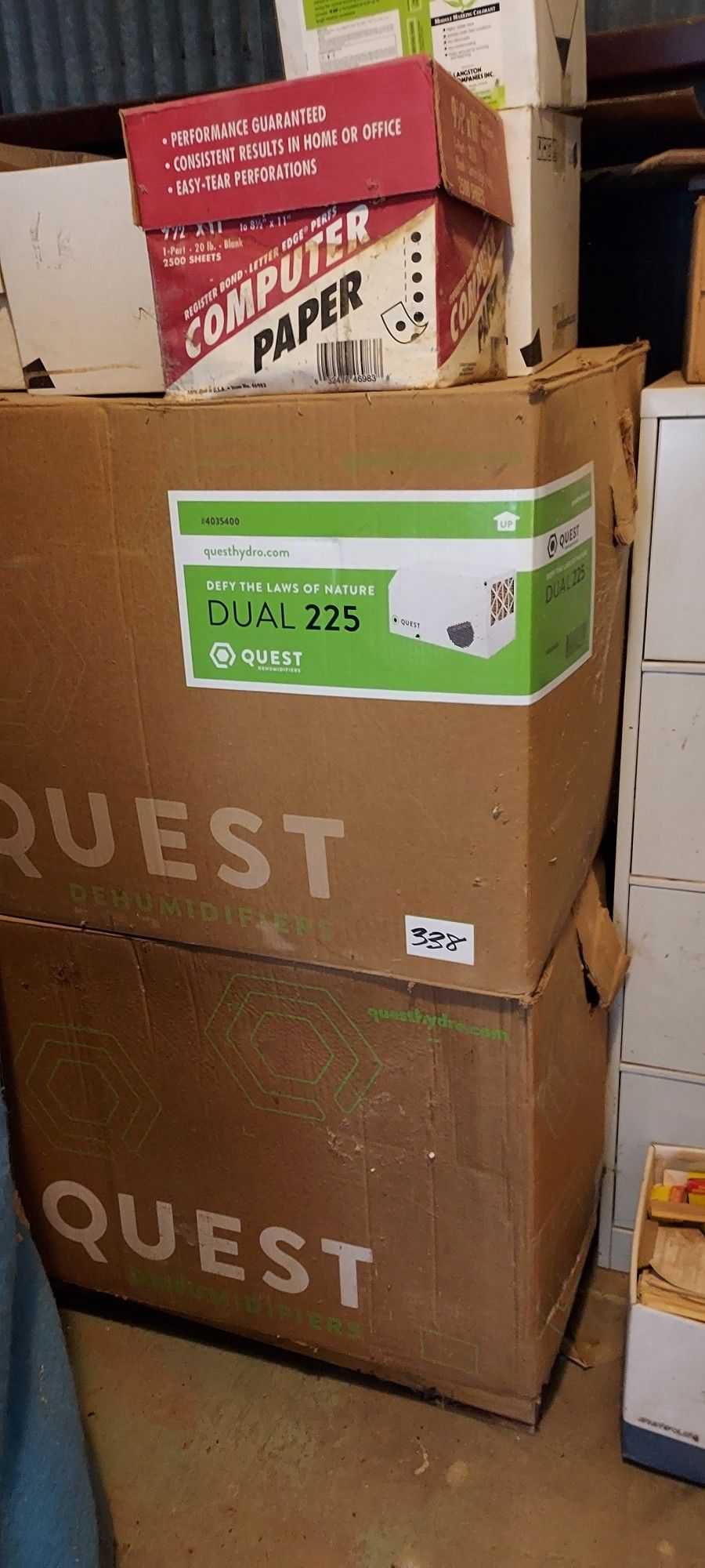 Quest 225 Commercial Grow Room Dehumidifier