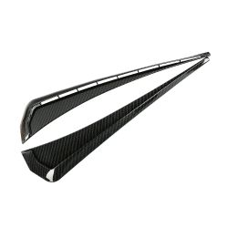 Brand New Universal Carbon Fiber Look Style ABS Side Fender Vent Air Wing Cover Trim