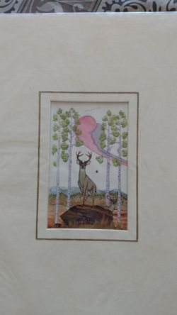 Set of 3 Quincy Tahoma prints native American Indian