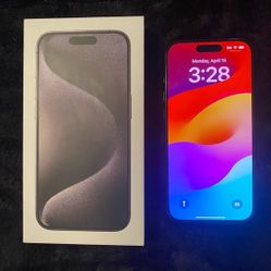 IPhone 15 Pro Unlocked
Apple 