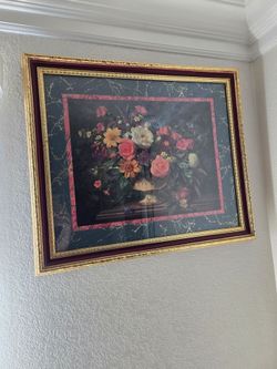 Home interior picture frame