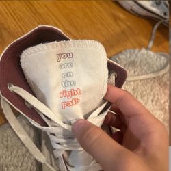 White Converse With Stars