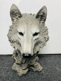 Gray Wolf Head Home Decoration 