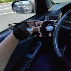 Caval Gold And Black Sunglasses
