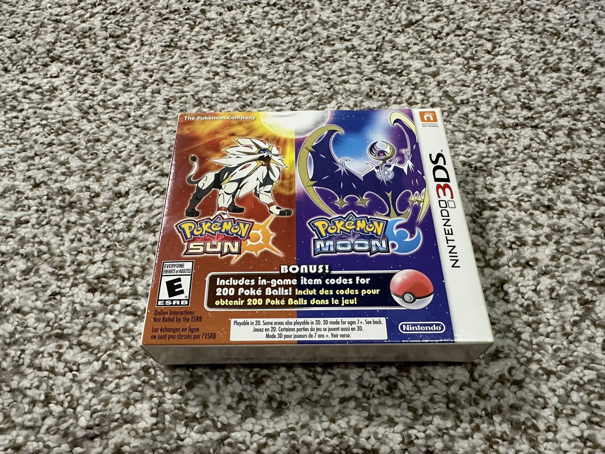 Pokémon Sun And Moon Dual Pack (Nintendo 3DS)