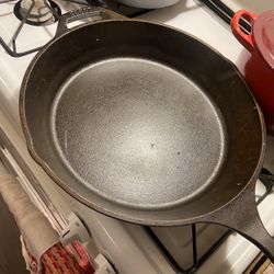 Large Lodge Cast Iron Skillet