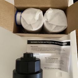 Bath Shower Filters With Extra Filters