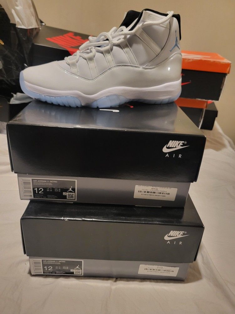 Jordan 11 Legend Blue Sz 12