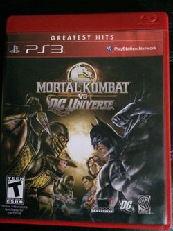 Mk vs dc PS3