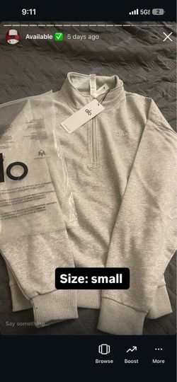 Alo quarter zip