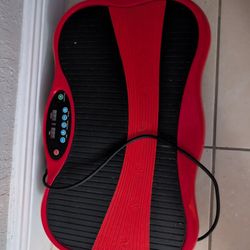Vibration plate exercise machine