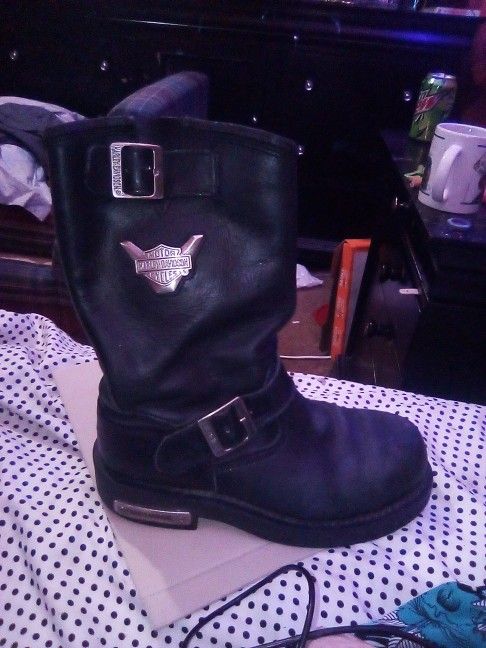 Harley Davidson Boots!! Reduced To Sell Fast!