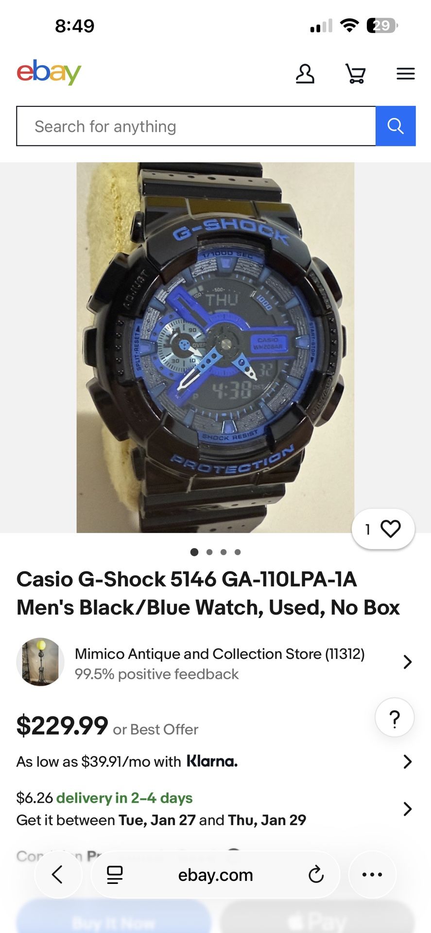CASIO GSHOCK WATCH!!!!