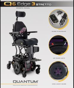 Quantum Q6 Edge 3 Stretto - Power Electric Wheelchair