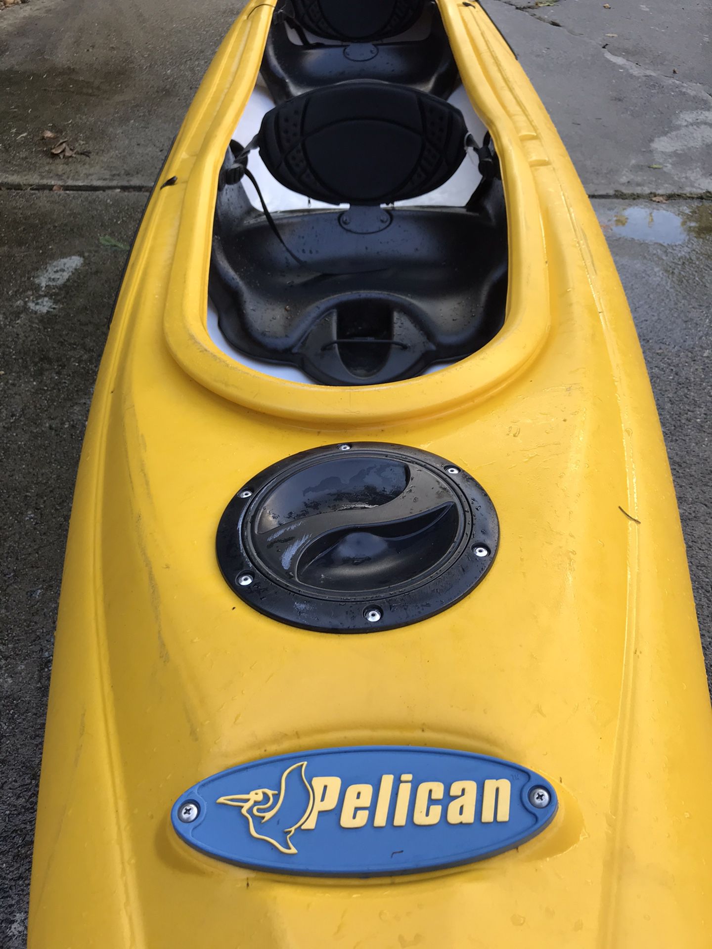 Pelican Kayak with paddles