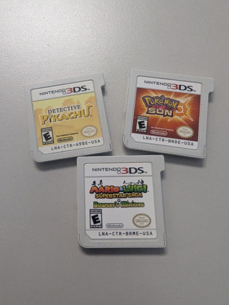 Nintendo 3ds And 2ds Games