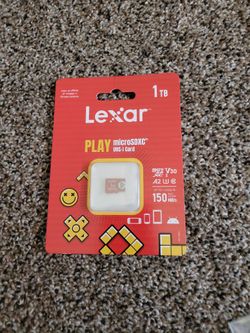 New 1TB Micro SD card
