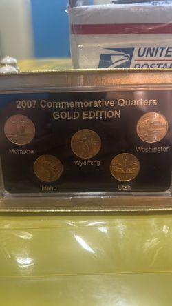 2001 y 2007 Set de Cuartos Conmemorativos de EE.UU. – Denver y Gold Edition – Estuche Original.