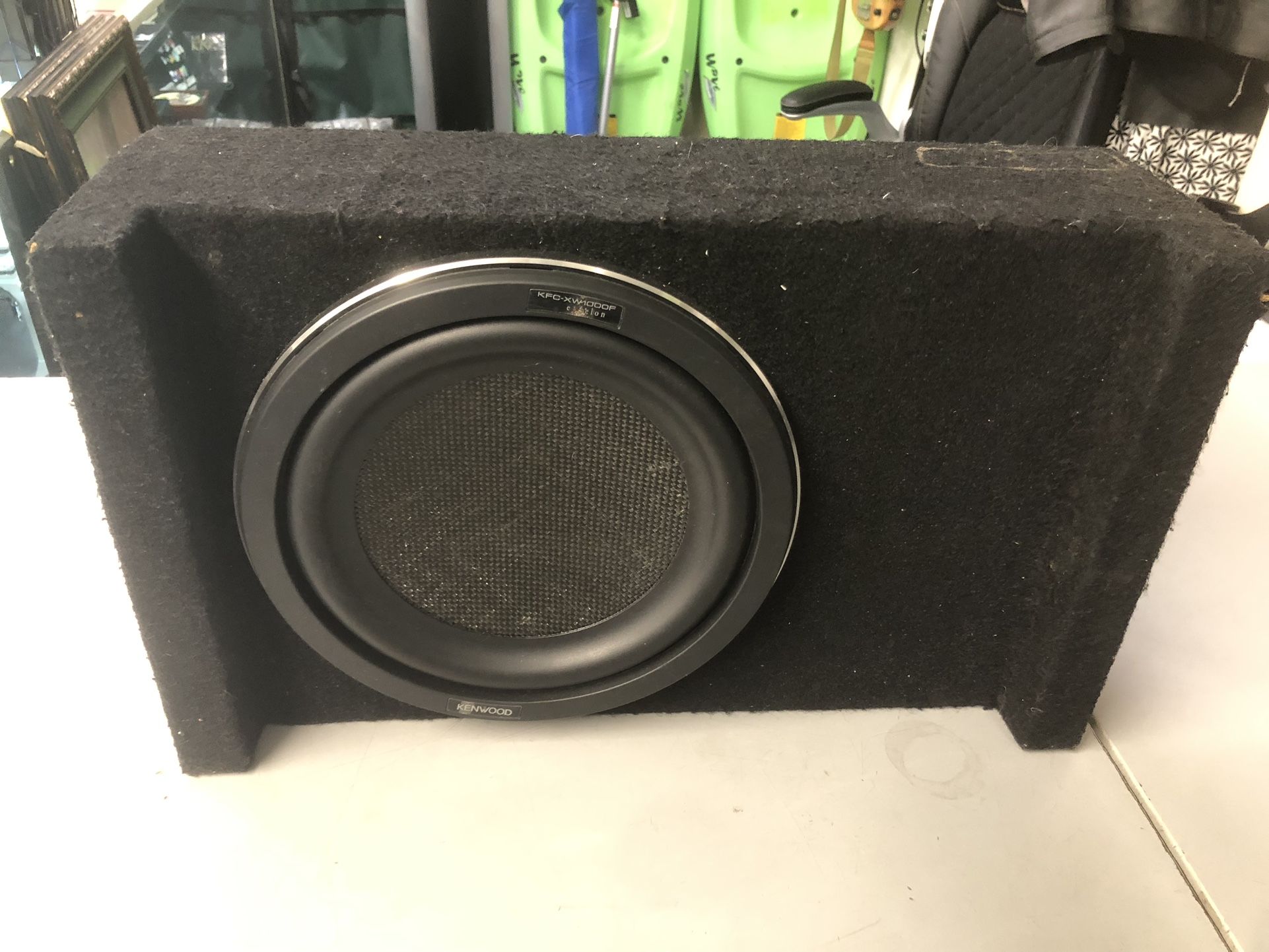 Kenwood 10” Sub In Box