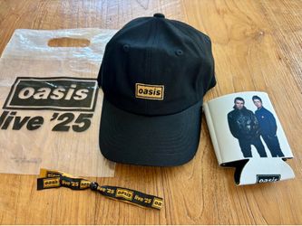 New Oasis hat & official merch