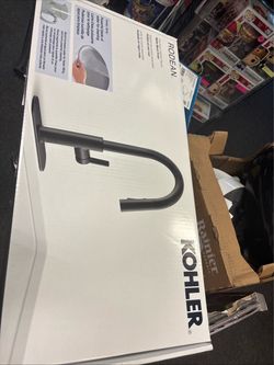 Kohler Rodean Pull-Down Kitchen Sink Faucet Matte Black Finish R38473-BL