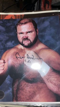 WWE NWA ARN ANDERSON SIGNED PHOTO
