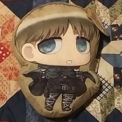 Attack on Titan Shaped Pillow  brand new