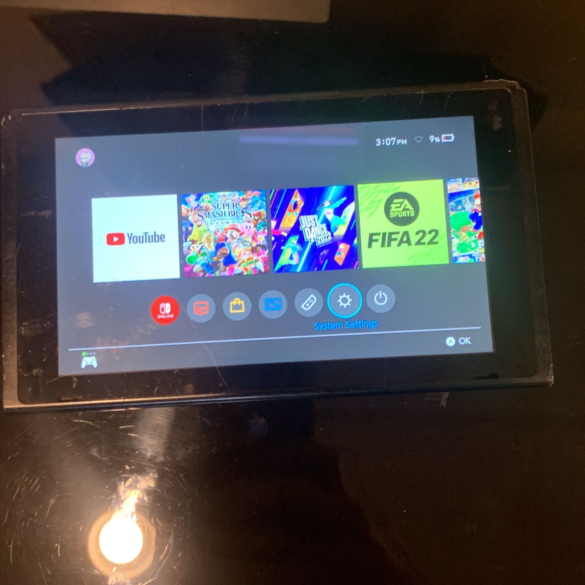 Nintendo switch working 