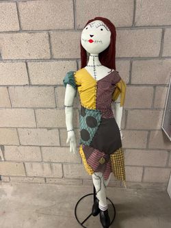 48” NECA Sally Plush Display Figure Nightmare Before Christmas Tim Burton 2004 w/ Stand