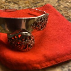 Reed And Barton Silver Bracelet With Matching Ring