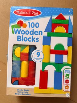 Melissa and Doug blocks