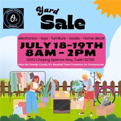 Yard Sale July 18-19th > toys, bikes, clothes