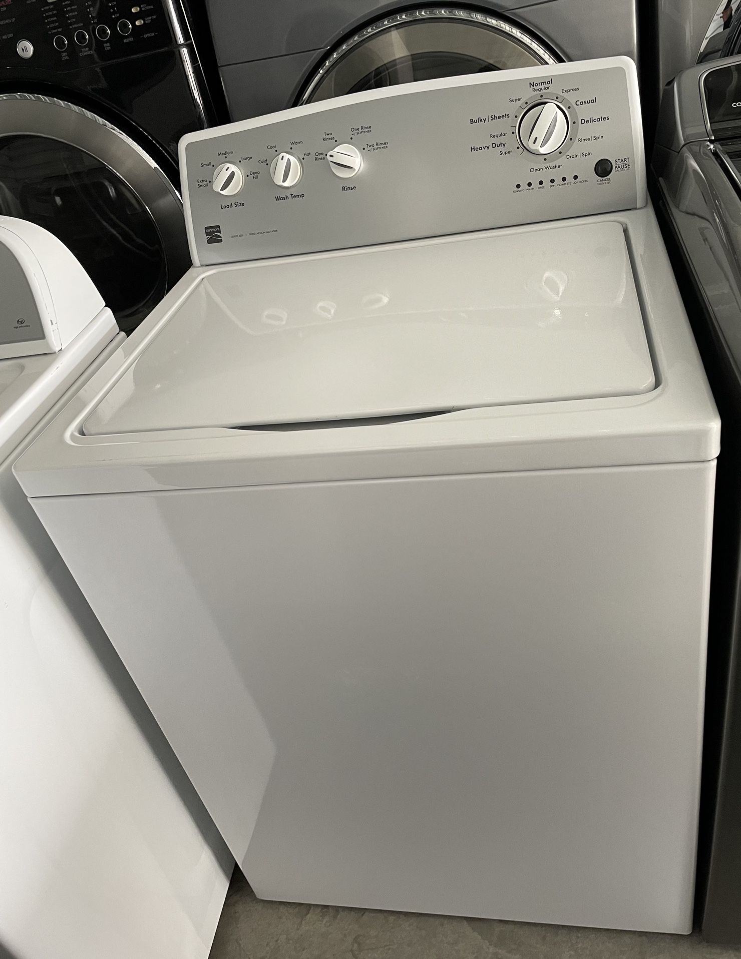 Kenmore Washer Top Loader Extra Large Capacity 