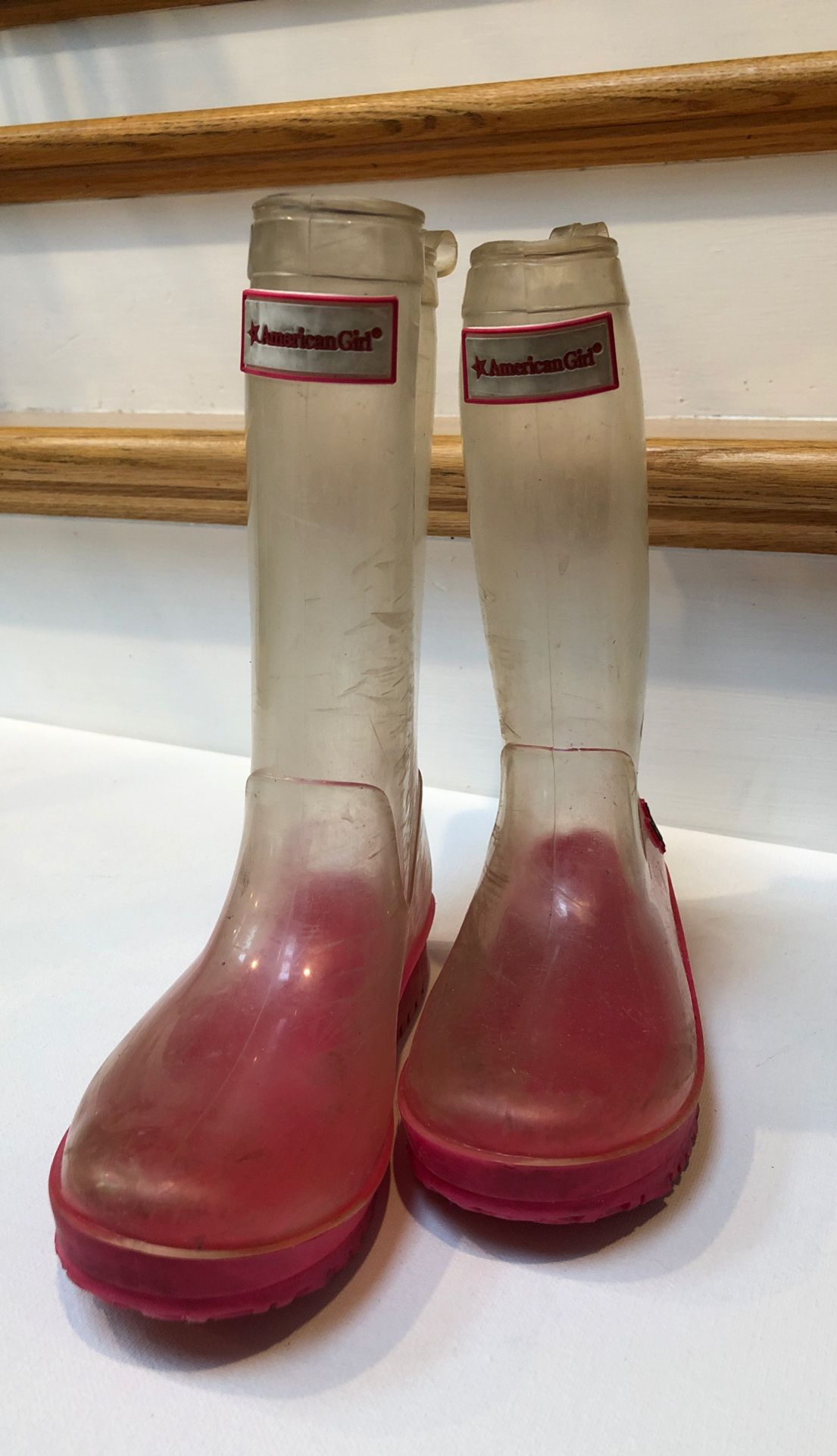 American Girl WellieWishers rain boots Girls size 12/13