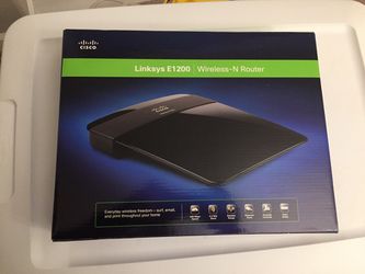 Linksys e1200 wireless router