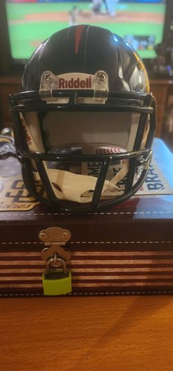 DENVER BRONCOS MINI FOOTBALL HELMET