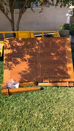 Dining table free Complete you must put together all screws and bolts are in the bag no chairs
