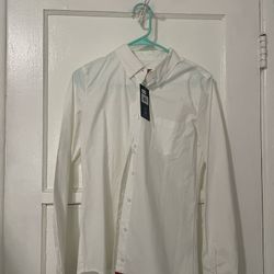 women white button up shirt