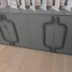 Grey Credenza Cabinet (Store Floor Model- 50% OFF)